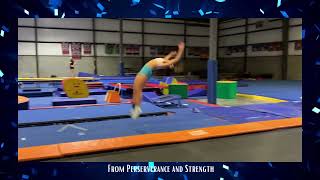 Aurora Kennedy Tumbling Video [upl. by Jamie]