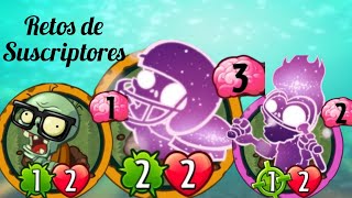 Retos de Suscriptores  Reto de atlesadl  Jamás sin Cartas Zombies  Plantas vs Zombies Heroes [upl. by Durware]