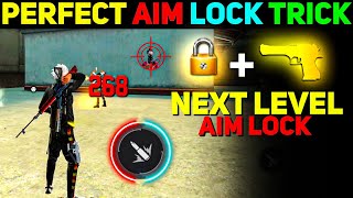 Perfect Aim Lock Trick 🎯  Desert Eagle Headshot Trick  Free Fire Mein Headshot Kaise Mare [upl. by Aidas]