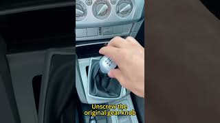 How to Replace a Ford Focus Gear Knob？ shiftknob gearknob carpart [upl. by Nnek]