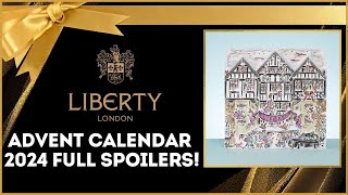 LIBERTY LONDON ADVENT CALENDAR FULL SPOILERS 2024 [upl. by Mildrid]