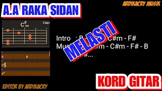 AA Raka Sidan  Melasti Kord Gitar [upl. by Esile190]