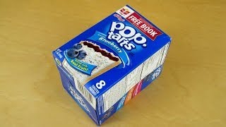 Kelloggs Pop Tarts  Frosted Blueberry [upl. by Townshend]