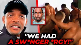 Will Smith SNITCHED To FBI amp Revealed FULL List Of Celebs At Diddy’s Wild Parties [upl. by Domash456]