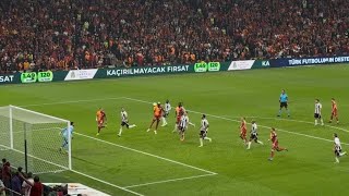 OSİMHEN’in Beşiktaşa golü tribün çekim Yarim Yarim en iyi açı stad yıkılıyor [upl. by Julieta]