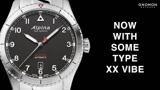 Alpina Startimer Pilot Automatic 41mm  Bracelet Ref AL525BW4S26B [upl. by Raye799]