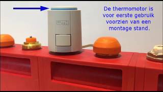 D1033 thermomotor Montage instructie [upl. by Anilev308]