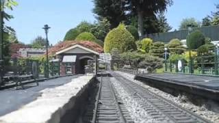 Garden railway 10 scale miles MASSIVE Drivers Eye View of Bekonscot Model Railway [upl. by Theo]