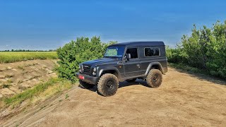 💥 Unic in Romania Iveco Massif 30 180 cp scurt la Canalul Ioanei💥 [upl. by Butler]