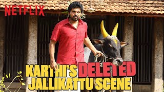 Karthi FONDLY Recalls Jallikattu Memories 🥹 Ft Arvind Swami  Deleted Scene  Meiyazhagan [upl. by Auqenet326]