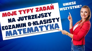 To będzie na jutrzejszym egzaminie😍 Moje typy zadań na egzamin ósmoklasisty Umiesz wszystkie🤩 [upl. by Lama]