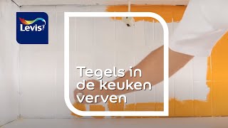 Tegels schilderen doe dit gemakkelijk met deze tips amp tricks  Levis [upl. by Asnarepse359]