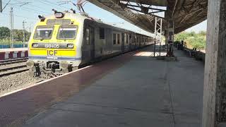 Pune Baramati demu arriving hadapsar railway station with nice track soundindianrailways [upl. by Obe]