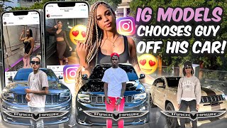 2 INSTAGRAM BADDIES CHOOSE THEIR BOYFRIEND BASED OFF THEIR CAR PT2😱😍 [upl. by Plossl]