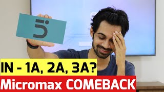 Micromax Comeback 🔥 Upcoming Smartphone of 2020 👍 IN 1A 2A 3A [upl. by Marcia]