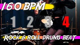 ✅ 160 BPM Backing Track 🥁 Ten minutes of Rock And Roll drums beat [upl. by Kuska687]