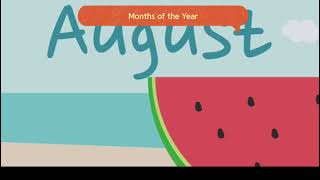 months of the Year  months name in English  🌹🐼🍉🍉🌟🌟💥💥💥🎃🎃🌝🌝⛈️⛈️☔☔☃️☃️⛄⛄ [upl. by Annaes]