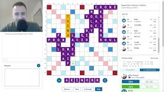 Scrabble game with commentary no462 [upl. by Natascha]