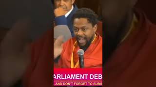 Gayton McKenzie refers to Mbuyiseni Ndlozi as quotice boyquot in Parliament [upl. by Dorena299]