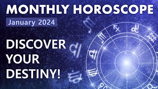 Monthly Horoscope  January 2024 [upl. by Gee486]