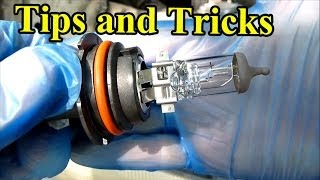 How to Replace a Headlight Bulb Tips and Tricks [upl. by Pace748]