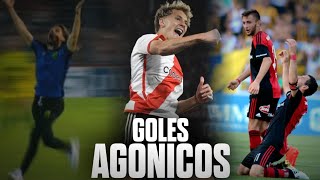 GOLES AGONICOS MAS EMOCIONANTES DEL FUTBOL ARGENTINO EN LA DECADA 20152024 [upl. by Adnir]