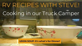 Udon soup recipeMissouri boondocking [upl. by Jaymie]