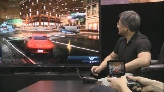 NVidia Project SHIELD announcement CES 2013  Eurogamer [upl. by Ihana956]