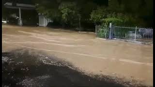 Alluvione Emilia Romagna torrente Zena esondato a Botteghino di Zocca [upl. by Annohsat726]