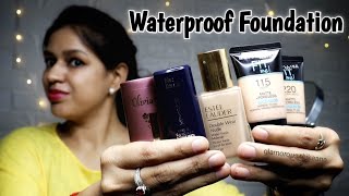 Top 5 Waterproof Foundation indian How to choose Waterproof Foundation for DRY OILY NORMAL SKIN [upl. by Aicrag3]