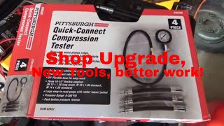 Harbor Freight Quick Connect Compression Tester Review [upl. by Homerus]