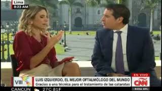 El mejor Oftalmólogo del mundo en CNN [upl. by Helge]