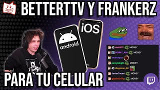 Cómo instalar BTTV de twitch en tu celular IOS y Android  Emotes del chat de Rubius en tu teléfono [upl. by Einaj]