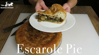 Pizza Escarole Escarole Pie [upl. by Danby]