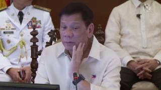 WATCH The 1st Duterte cabinet meeting [upl. by Aniuqaoj]