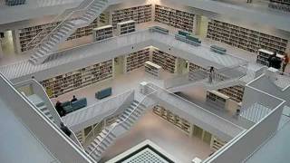 Neue Stadtbibliothek Stuttgart METROPOLIS 21 [upl. by Ynaitirb]