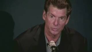 Vince McMahon postOver The Edge 99 press conference clip [upl. by Ettennor134]