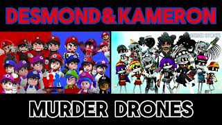 DESMONDampKAMERON VS MURDER DRONES [upl. by Eniamret]