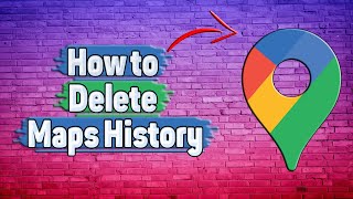 How to Delete Maps History in Google Maps [upl. by Clim503]