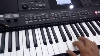 Yamaha PSR E463 Unboxing Português BR [upl. by Avla]