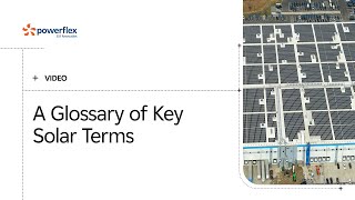 Glossary of Key Solar Terms [upl. by Larina]