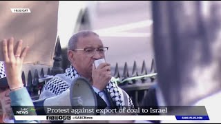 Protest against coal export to Israel [upl. by Nylirehs477]