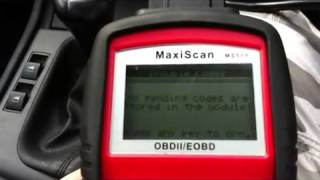 MaxiScan MS509 OBDIIEOBD Scanner Original [upl. by Laerdna849]