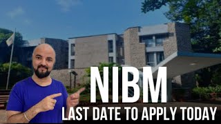 NIBM Last date to Apply Cutoffs for NIBM  1522 Avg Salary RBIs College [upl. by Valentino]