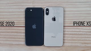 Apple iPhone SE 2020 vs iPhone XS  SPEED TEST [upl. by Znerol765]