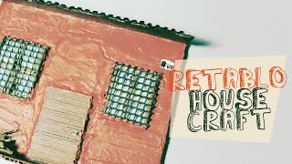 Retablo de casas  model of house craft [upl. by Bodnar593]