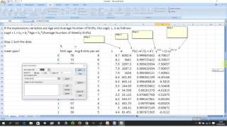 Logistic Regression in Excel [upl. by Thorlie]