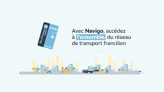 Avec Navigo accédez à lensemble du réseau de transport francilien [upl. by Parhe]