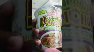 Lets try veg manchow noodles 🌶🌶🌶🍜🍜😀 shorts youtubeshorts [upl. by Nyliret]