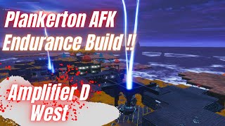 FORTNITE STW Plankerton endurance build AFK  Amplifier D West  Fortnite Save The World [upl. by Assek]